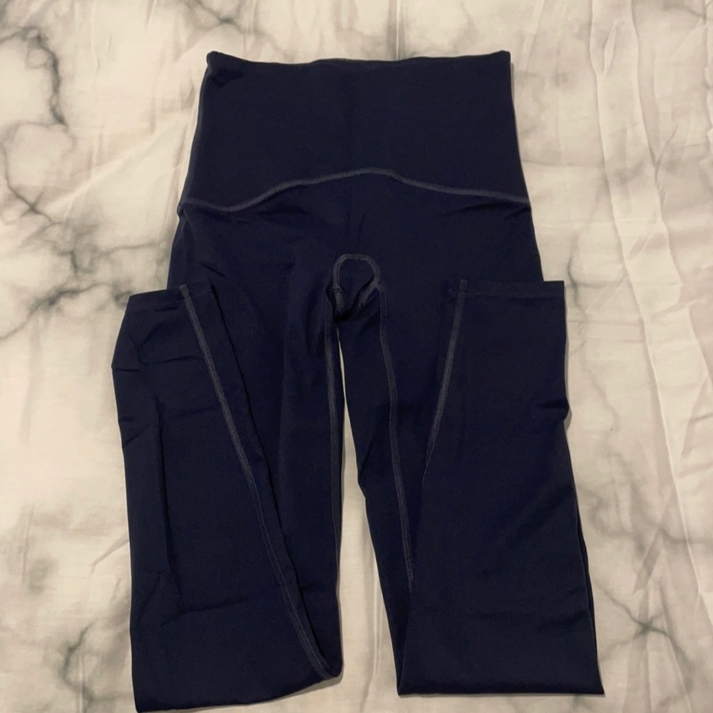 Navy Spanx Leggings